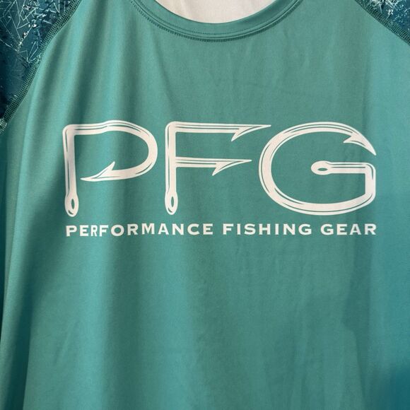 Columbia PFG Shirt XL Super Terminal Tackle Vent LS Hit Performance Fishing - Picture 2 of 8